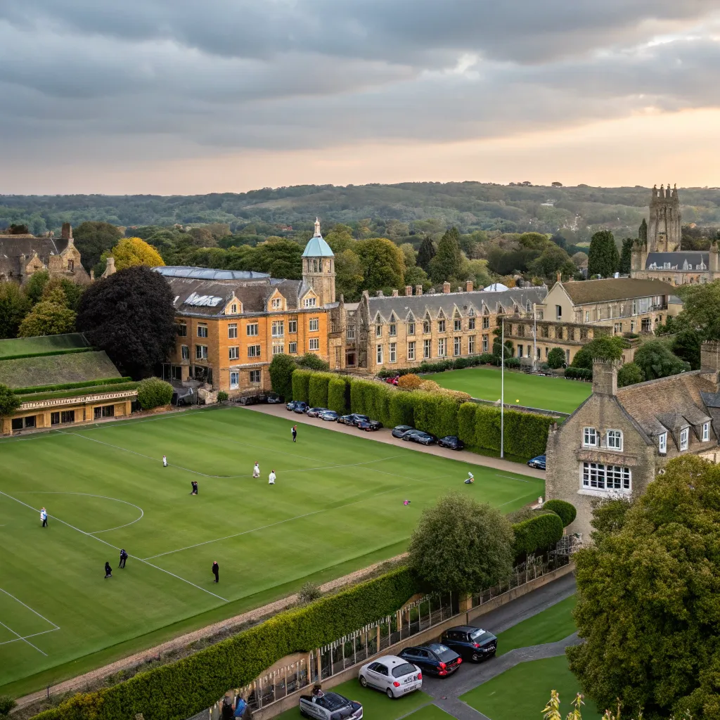 Rugby School campus view